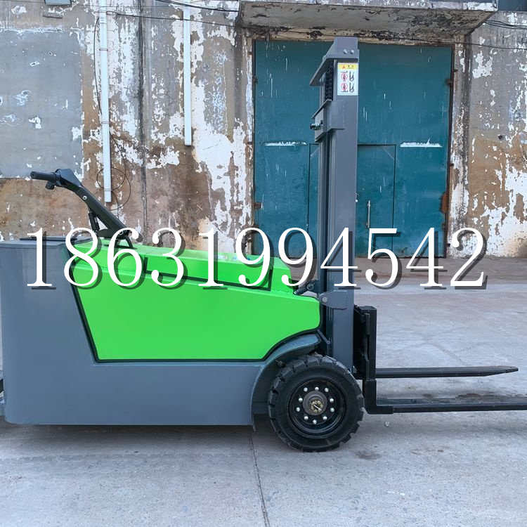 台北市小型电动叉车1吨2吨步行站驾式电瓶堆高充电装卸车液压升降车铲车